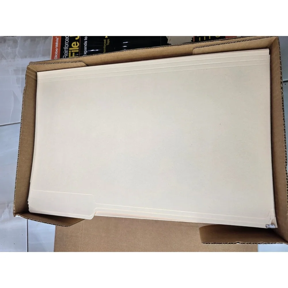 Pendaflex Essentials File Folders 150ct & Globe-Weis File Jackets 10ct Legal